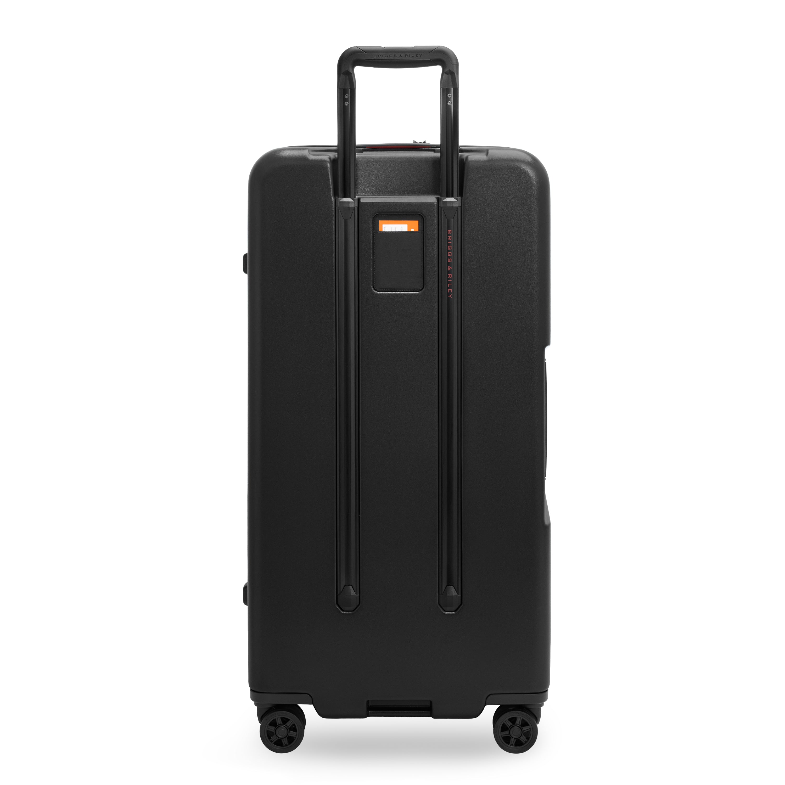 Briggs & Riley ZDX Extra Large 32" Hardside Trunk Spinner in Black — back view # color_Black