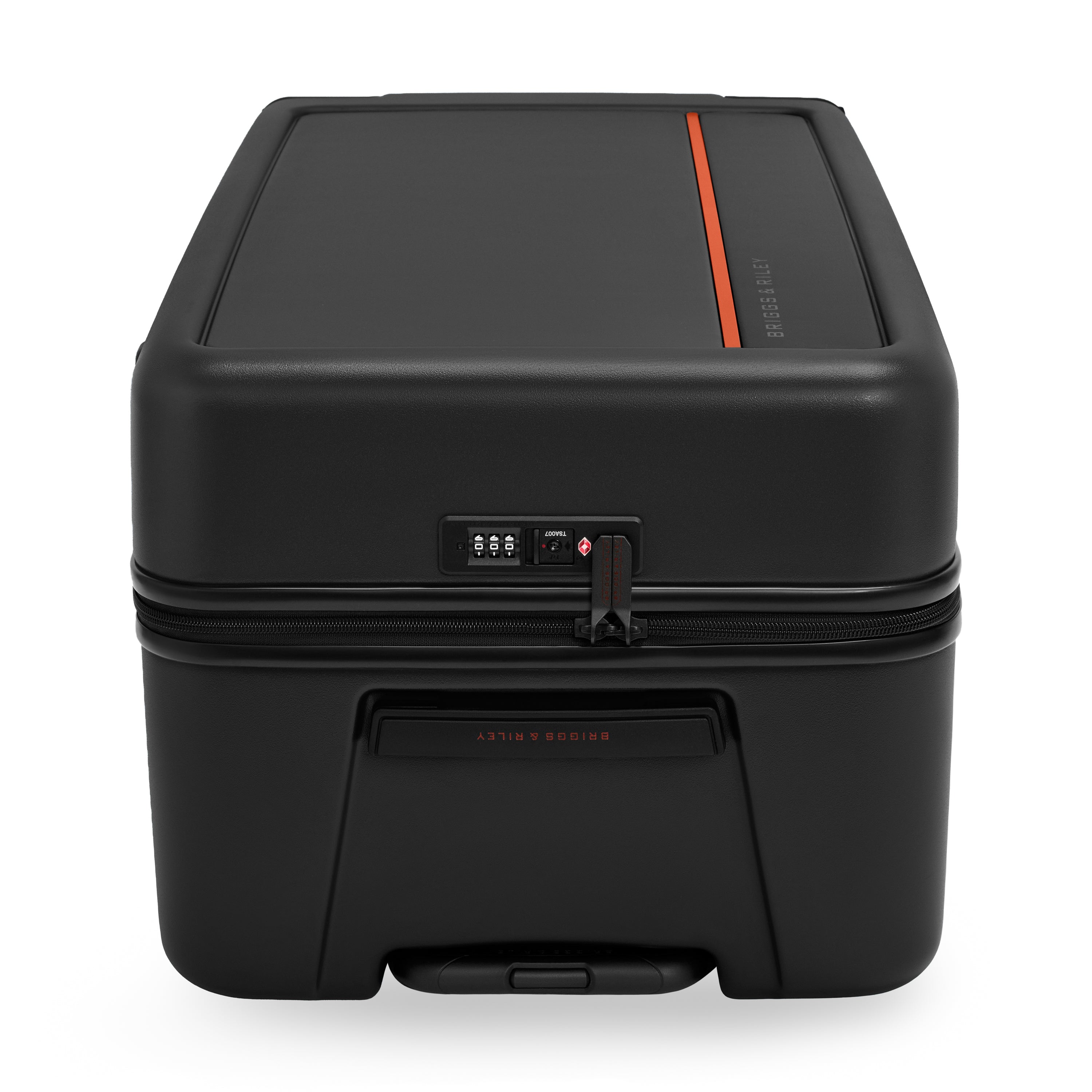 Briggs & Riley ZDX Extra Large 32" Hardside Trunk Spinner in Black — top view # color_Black