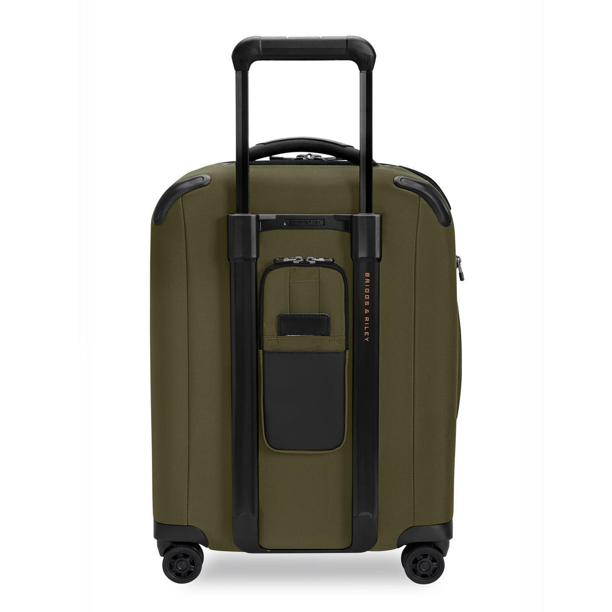 Briggs & Riley ZDX Global 21" Carry-On Expandable Spinner in Hunter — back view