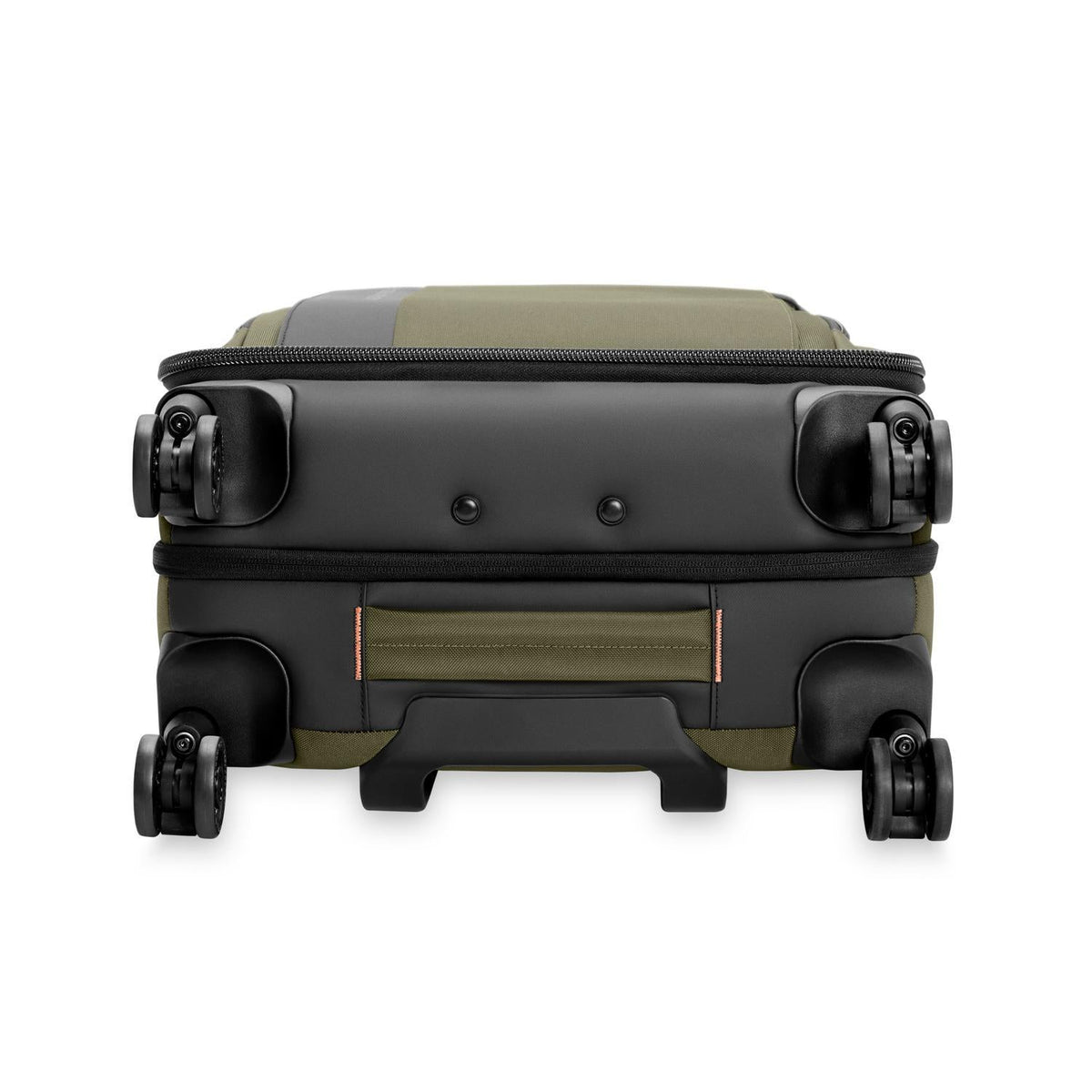 Briggs & Riley ZDX Global 21" Carry-On Expandable Spinner in Hunter — detail view