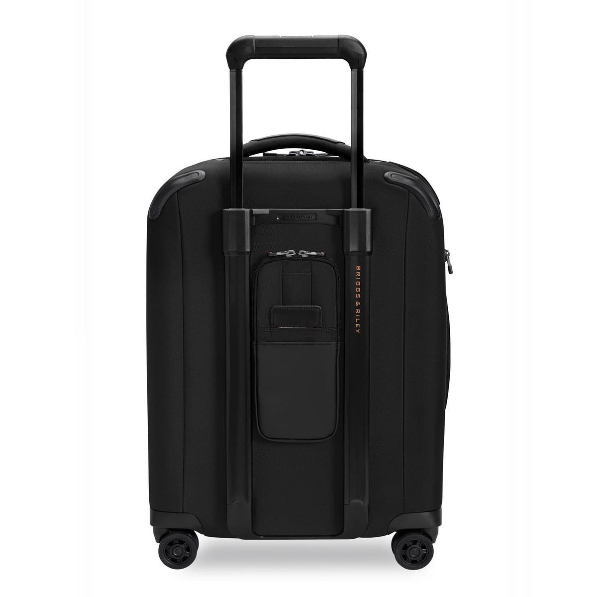 Briggs & Riley ZDX Global 21" Carry-On Expandable Spinner in Black — back view