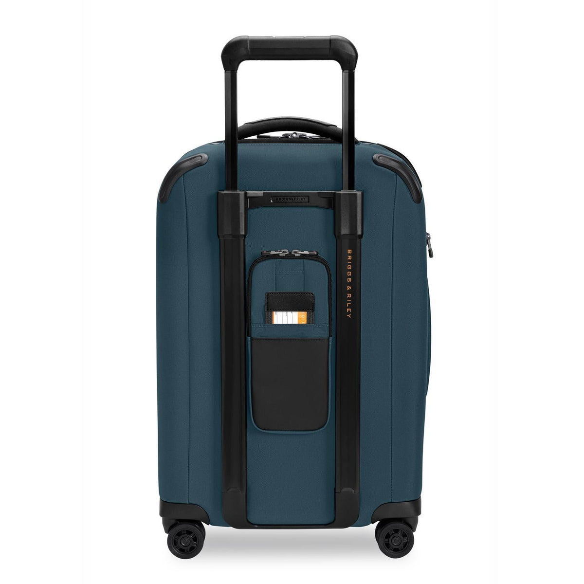 Briggs & Riley ZDX Essential 22" Carry-On Expandable Spinner in Ocean — back view
