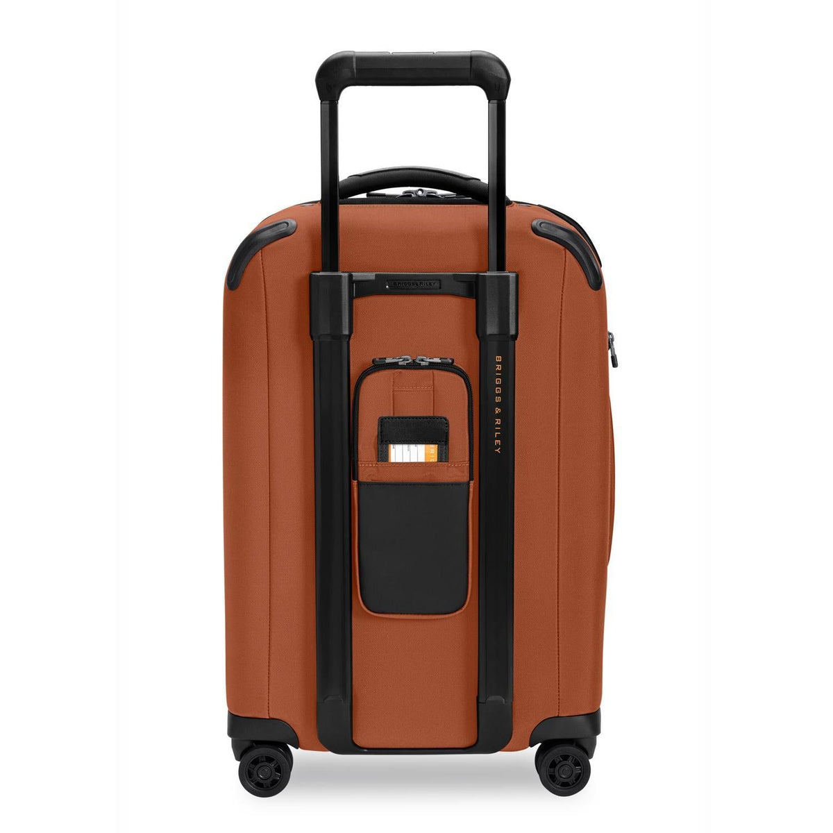 Briggs & Riley ZDX Essential 22" Carry-On Expandable Spinner in Canyon — back view