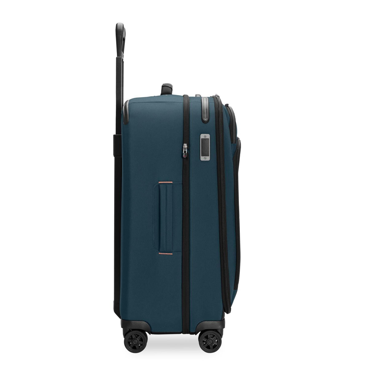 Briggs & Riley ZDX Medium Expandable Spinner in Ocean — angle view 3