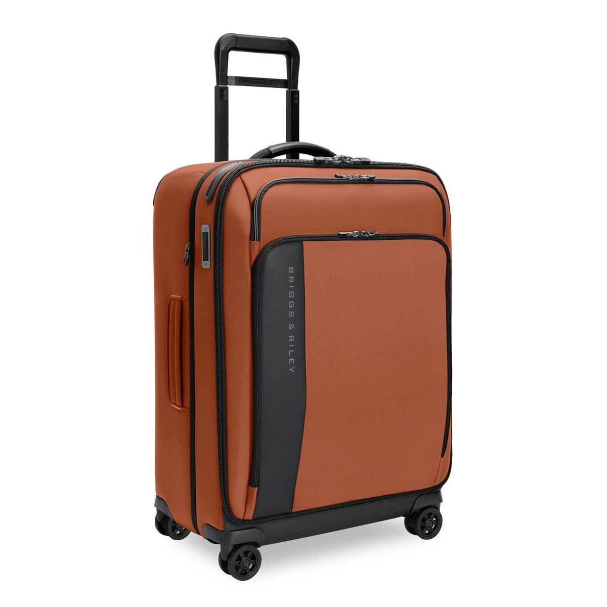 Briggs & Riley ZDX Medium Expandable Spinner in Canyon — angle view 2