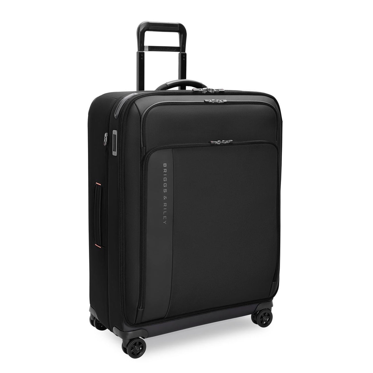 Briggs & Riley ZDX Large Expandable Spinner in Black — angle view 2