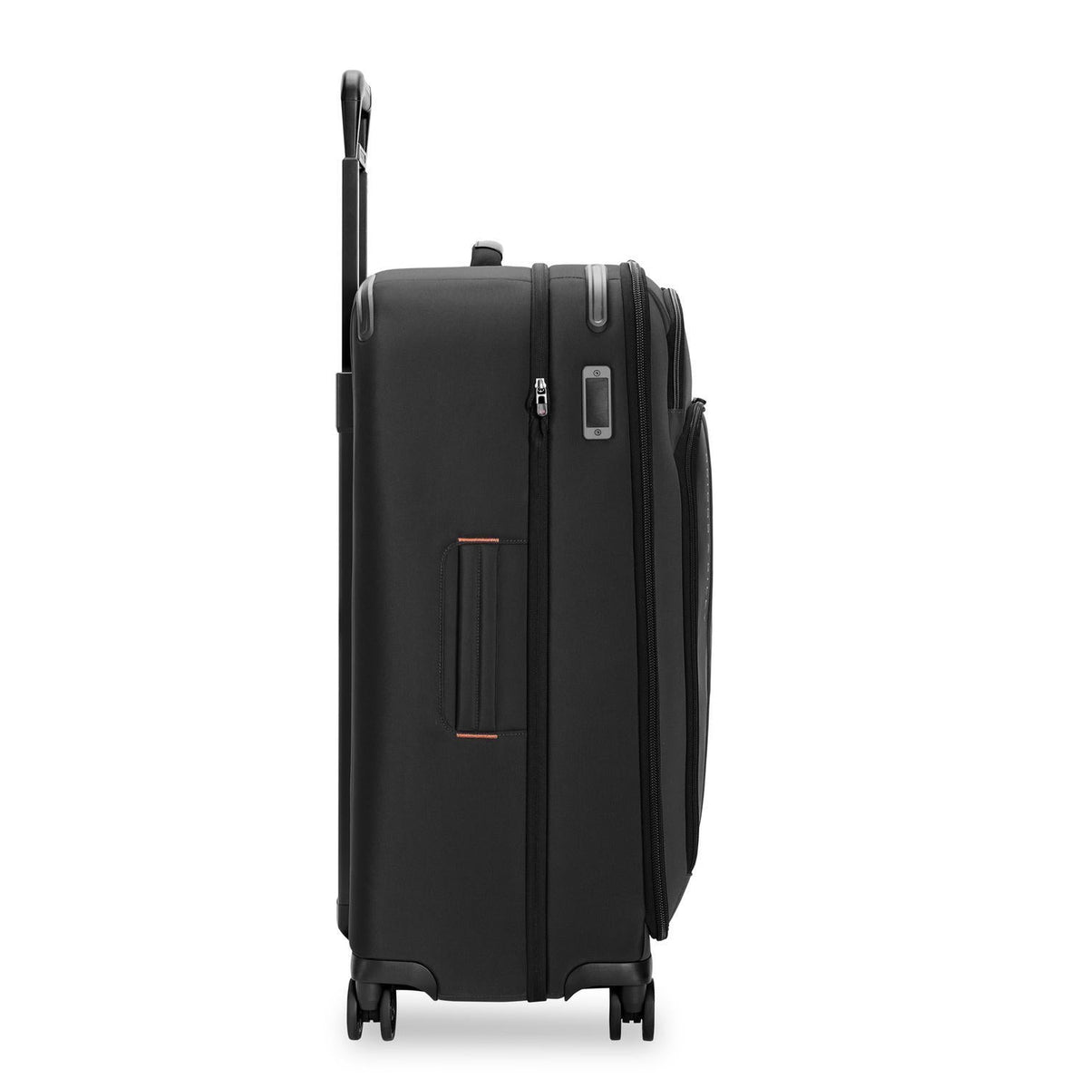 Briggs & Riley ZDX Large Expandable Spinner in Black — angle view 3
