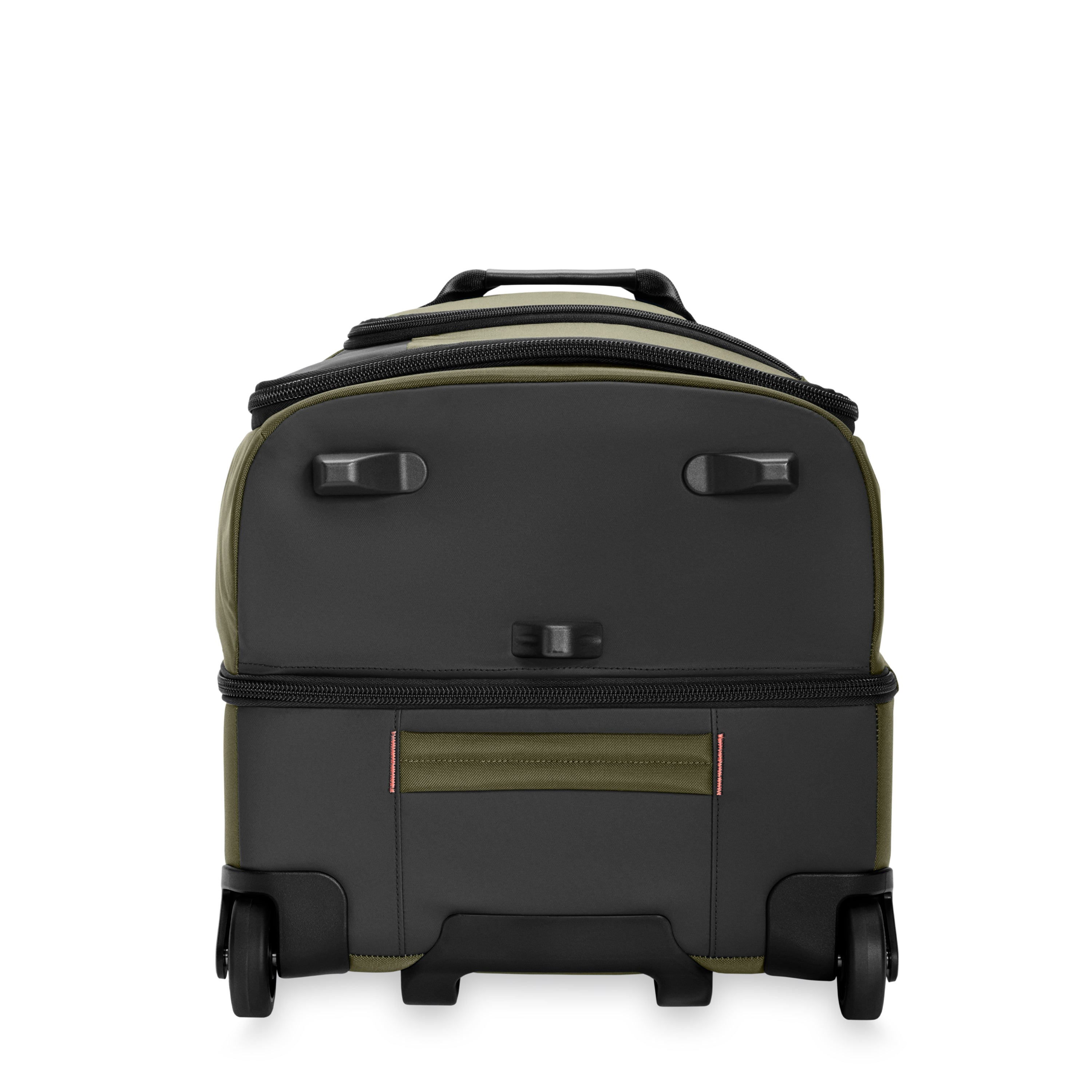 Briggs & Riley ZDX Medium 2-Wheel Duffle in Hunter — bottom view # color_Hunter