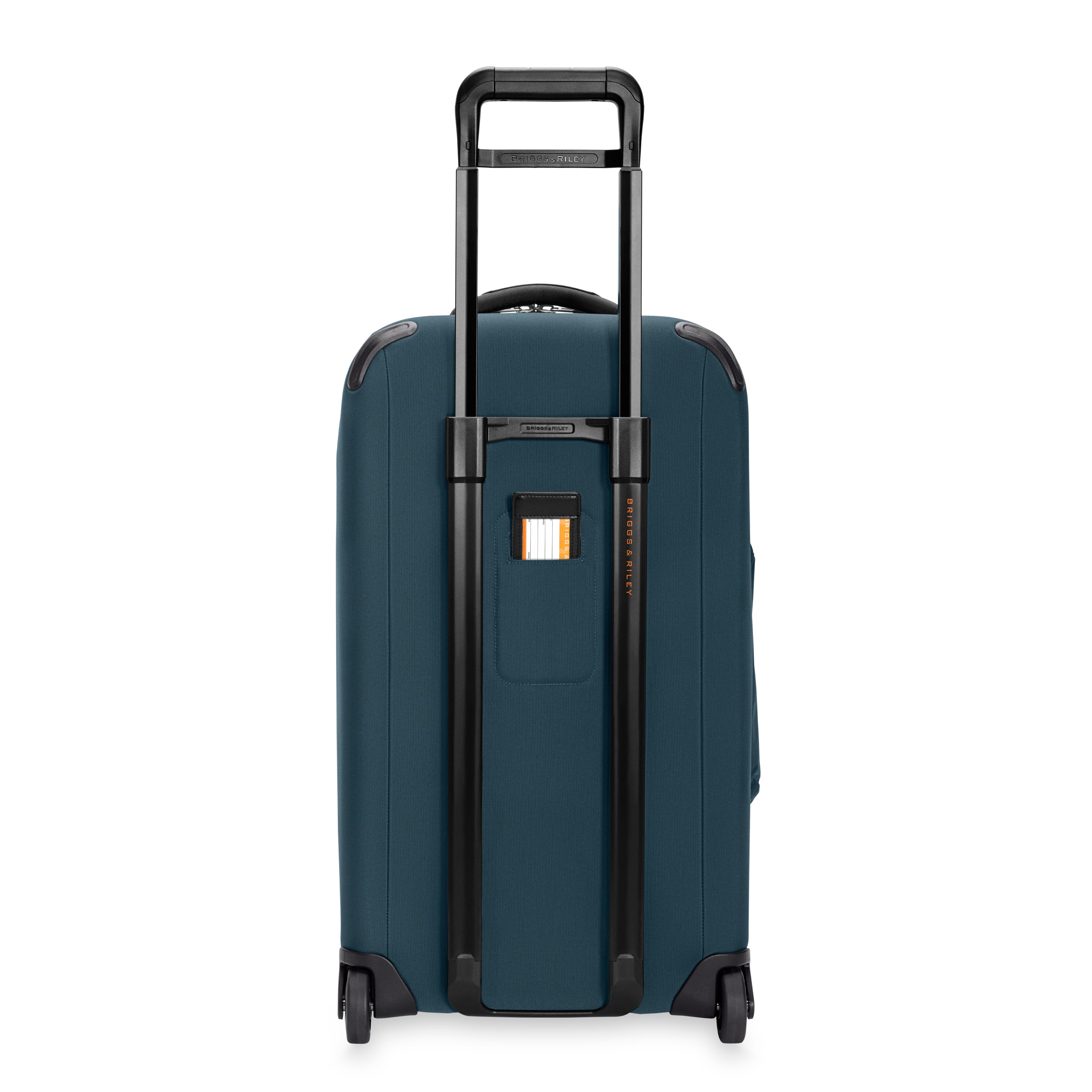 Briggs & Riley ZDX Medium 2-Wheel Duffle in Ocean — back view # color_Ocean