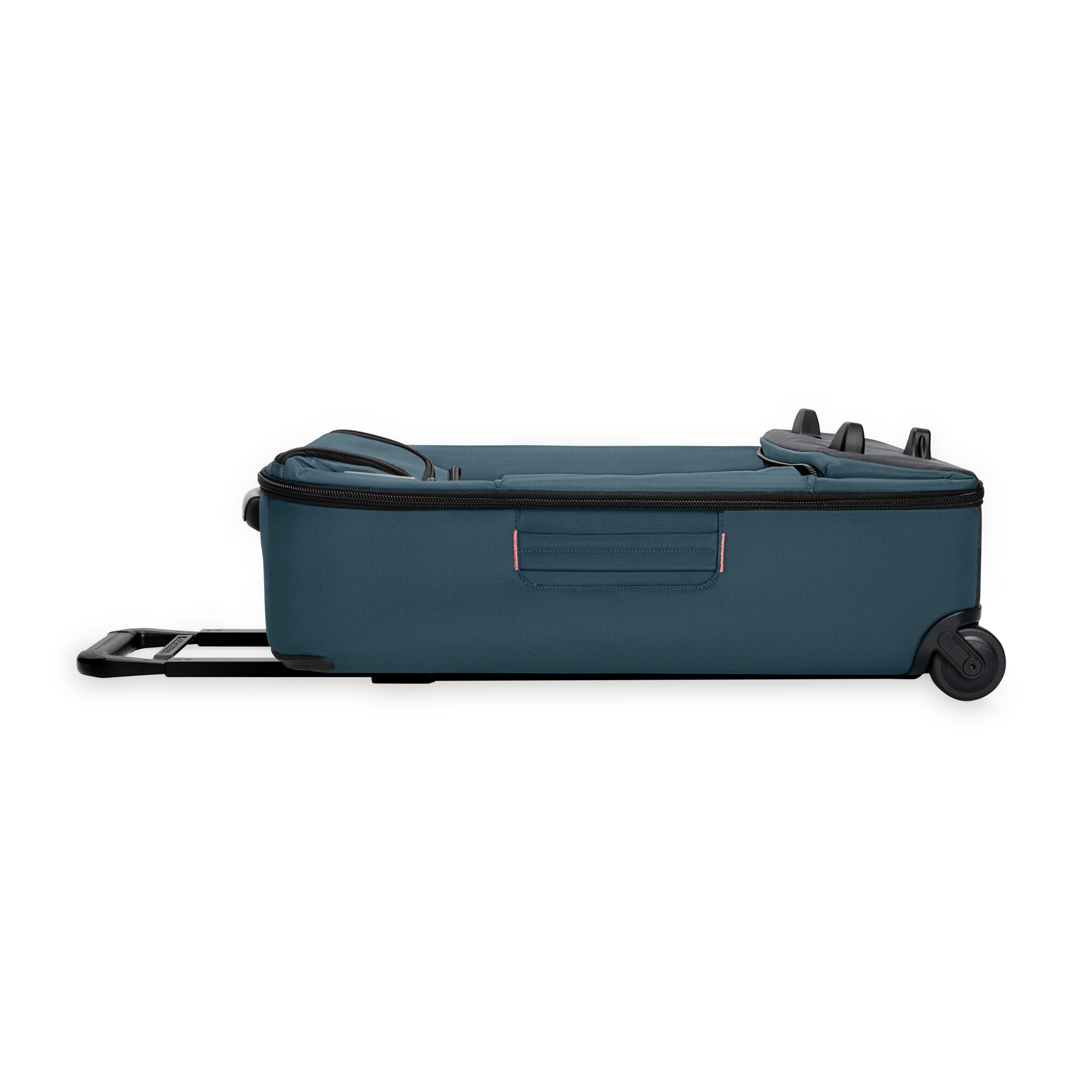 Briggs & Riley ZDX Medium 2-Wheel Duffle in Ocean — side view # color_Ocean