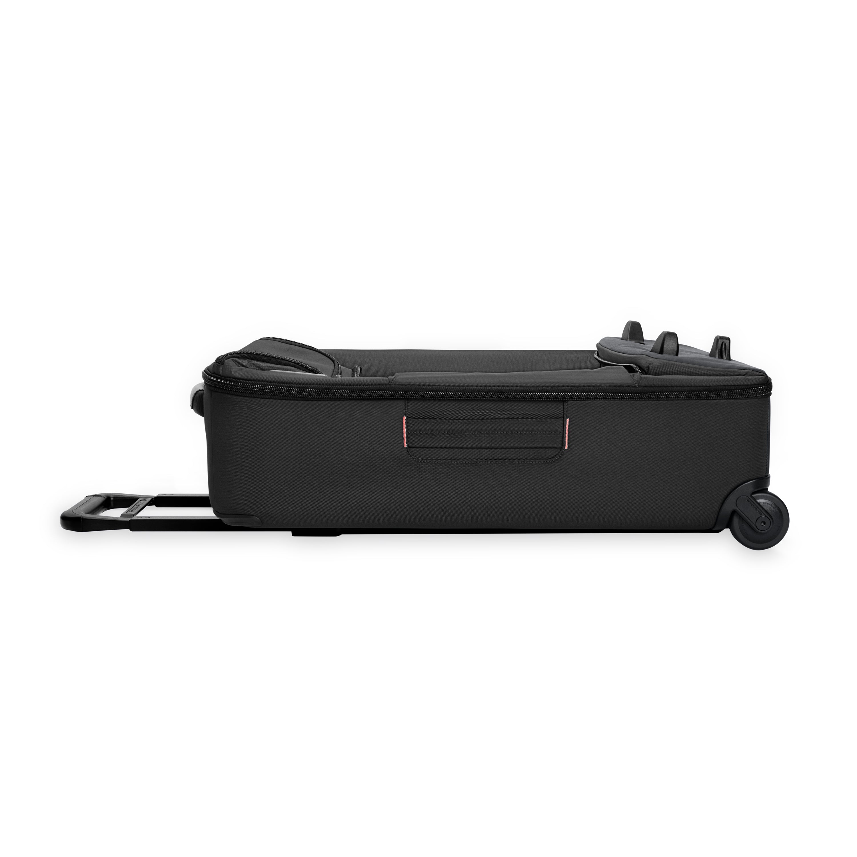 Briggs & Riley ZDX Medium 2-Wheel Duffle in Black — side view # color_Black