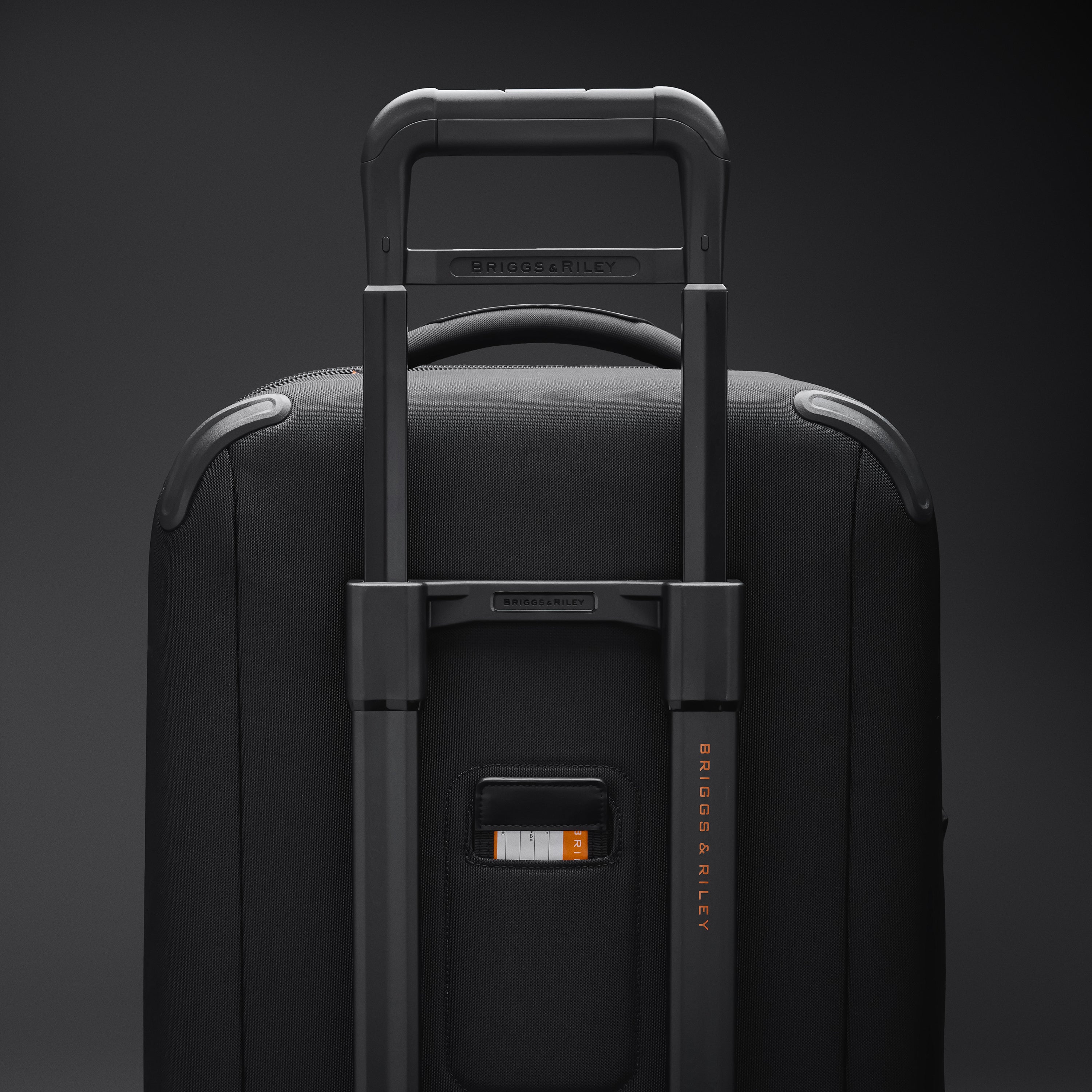 Briggs & Riley ZDX Medium 2-Wheel Duffle in Black — detail view 3 # color_Black