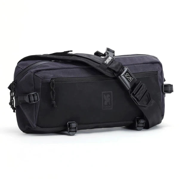 Chrome Industries Kadet 9L sling bag – black, front view
