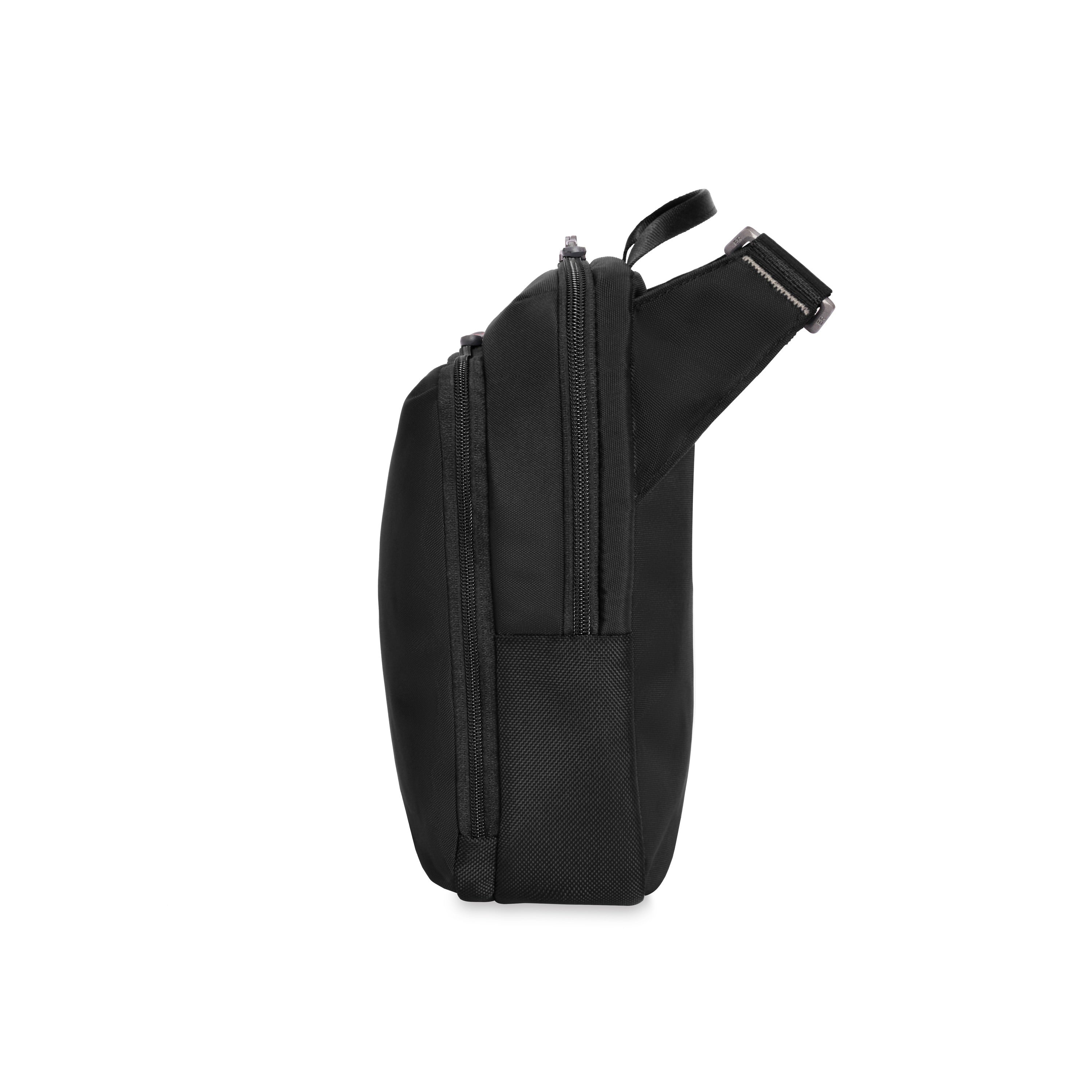 Briggs & Riley HTA Crossbody Bag in Black — side view 2