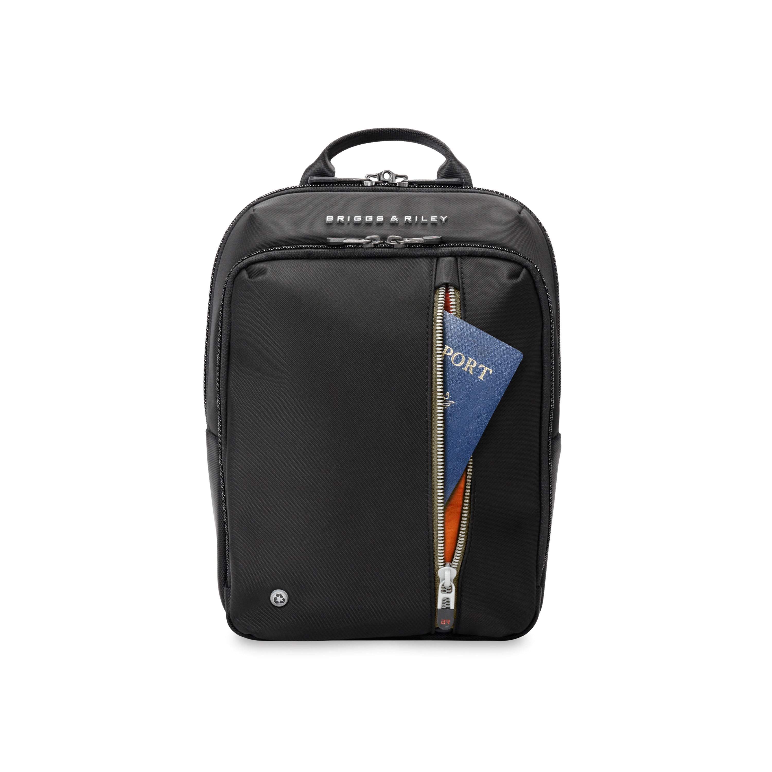 Briggs & Riley HTA Crossbody Bag in Black — detail view 9