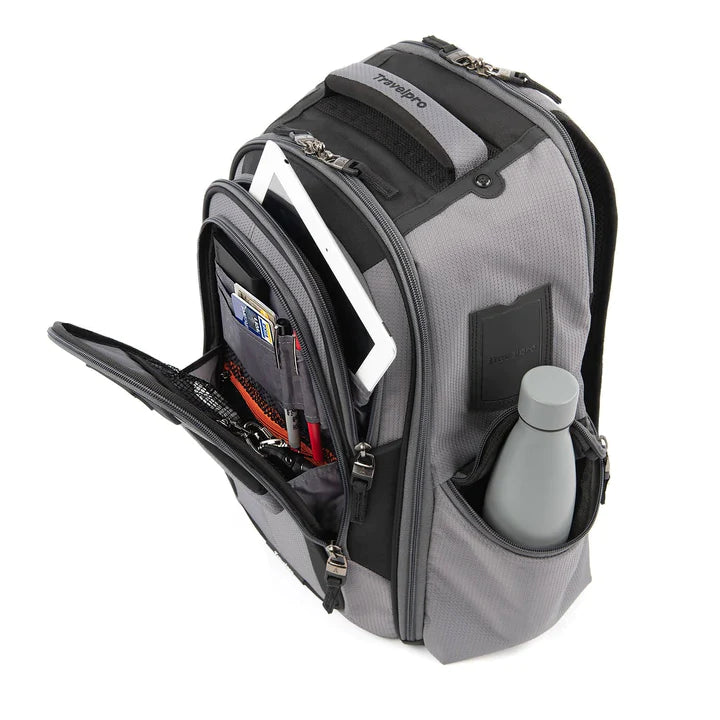 Travelpro Bold By Travelpro Computer Backpack With Compartments - Gray Black