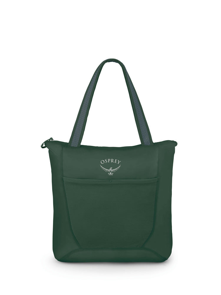 Osprey Ultralight Stuff Tote in Tundra Green — front view 2