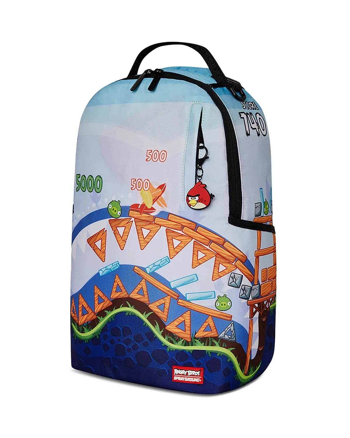 Sprayground Angry Birds Shark Defense Backpack, view 5