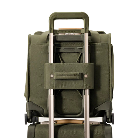 Briggs & Riley Baseline 2-Wheel Cabin Bag - Olive