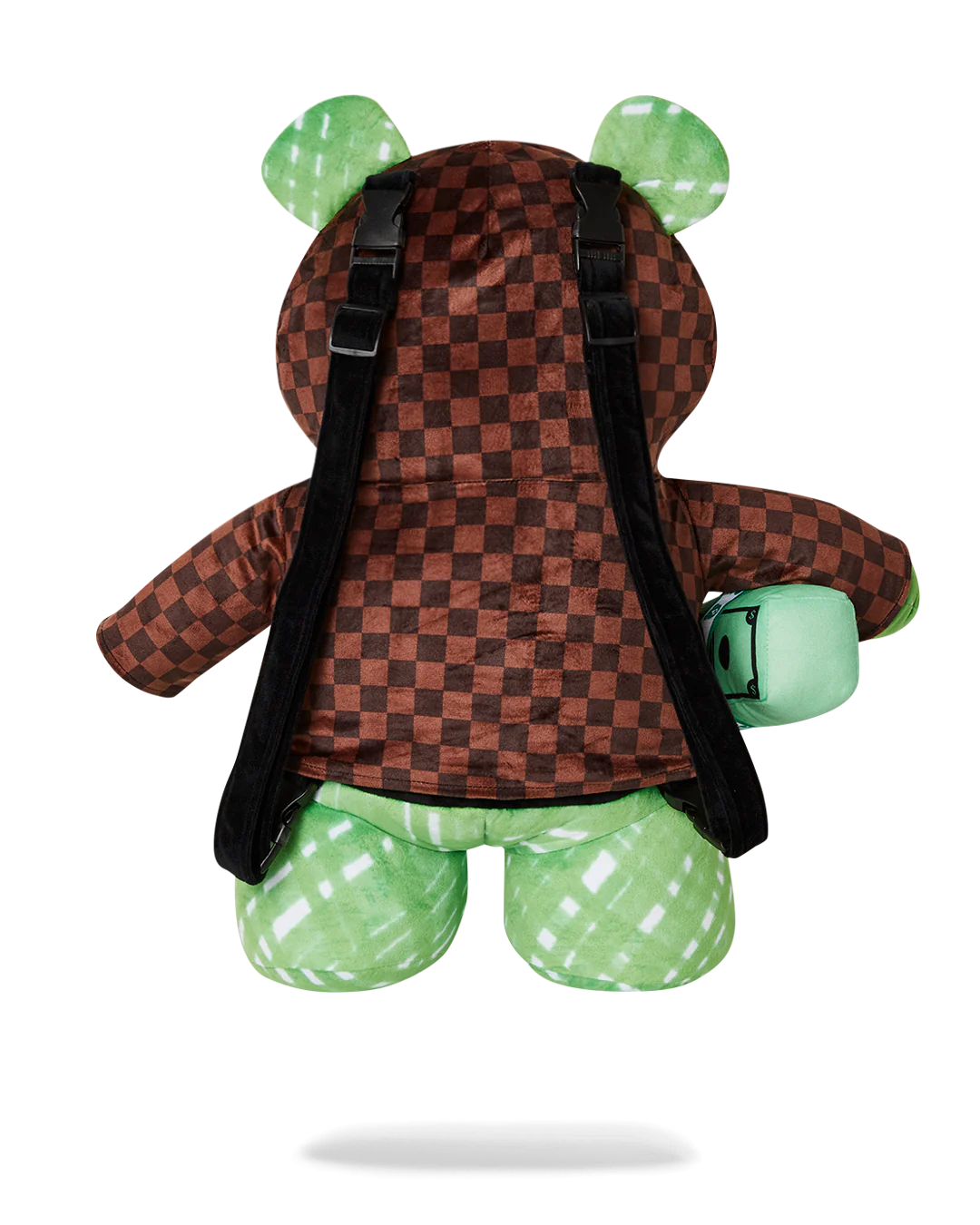 Sprayground Sharks In Paris Fade Away Hoodie Moneybear Teddybear Backpack, view 4