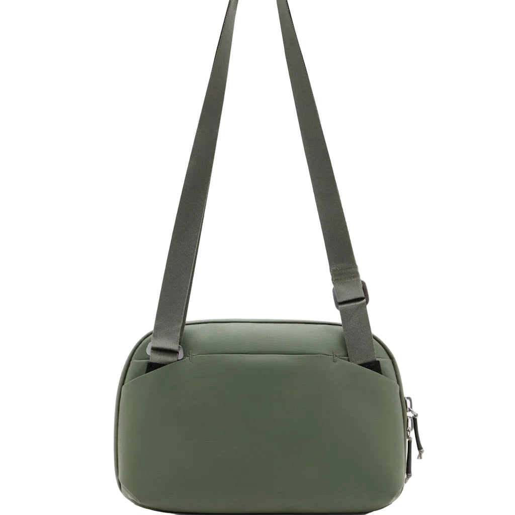 Peak Design Travel Crossbody 3L in Sage — back view