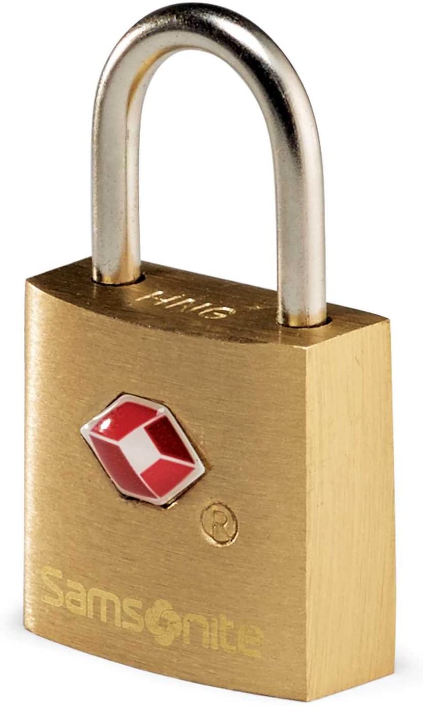Samsonite 2-Pack Brass Key Lock, view 4