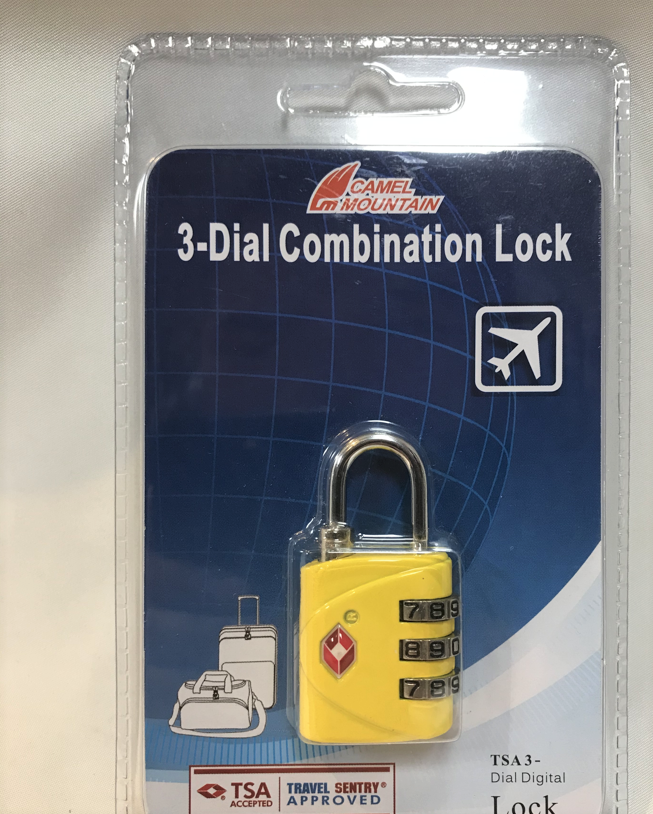 Camel Mountain 533 TSA Approved Lock 3 Dial, view 6