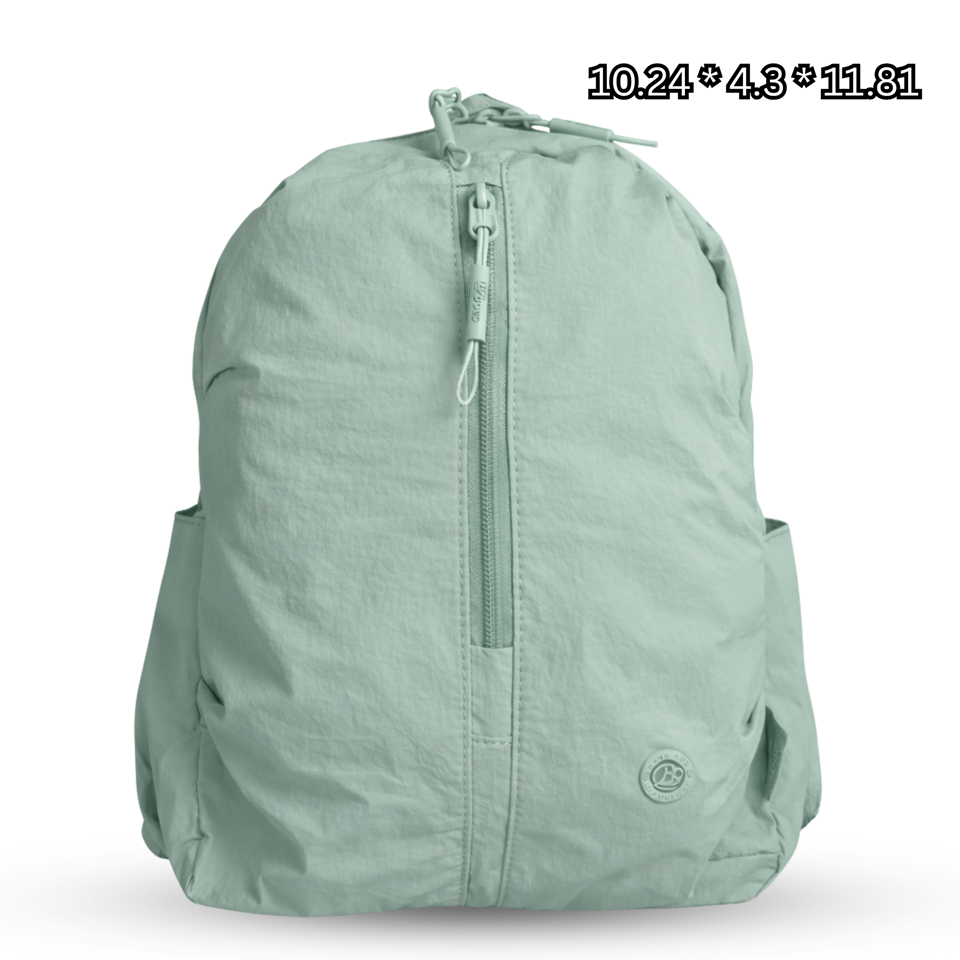 BoBo Backpack in Greyish Green - nylon