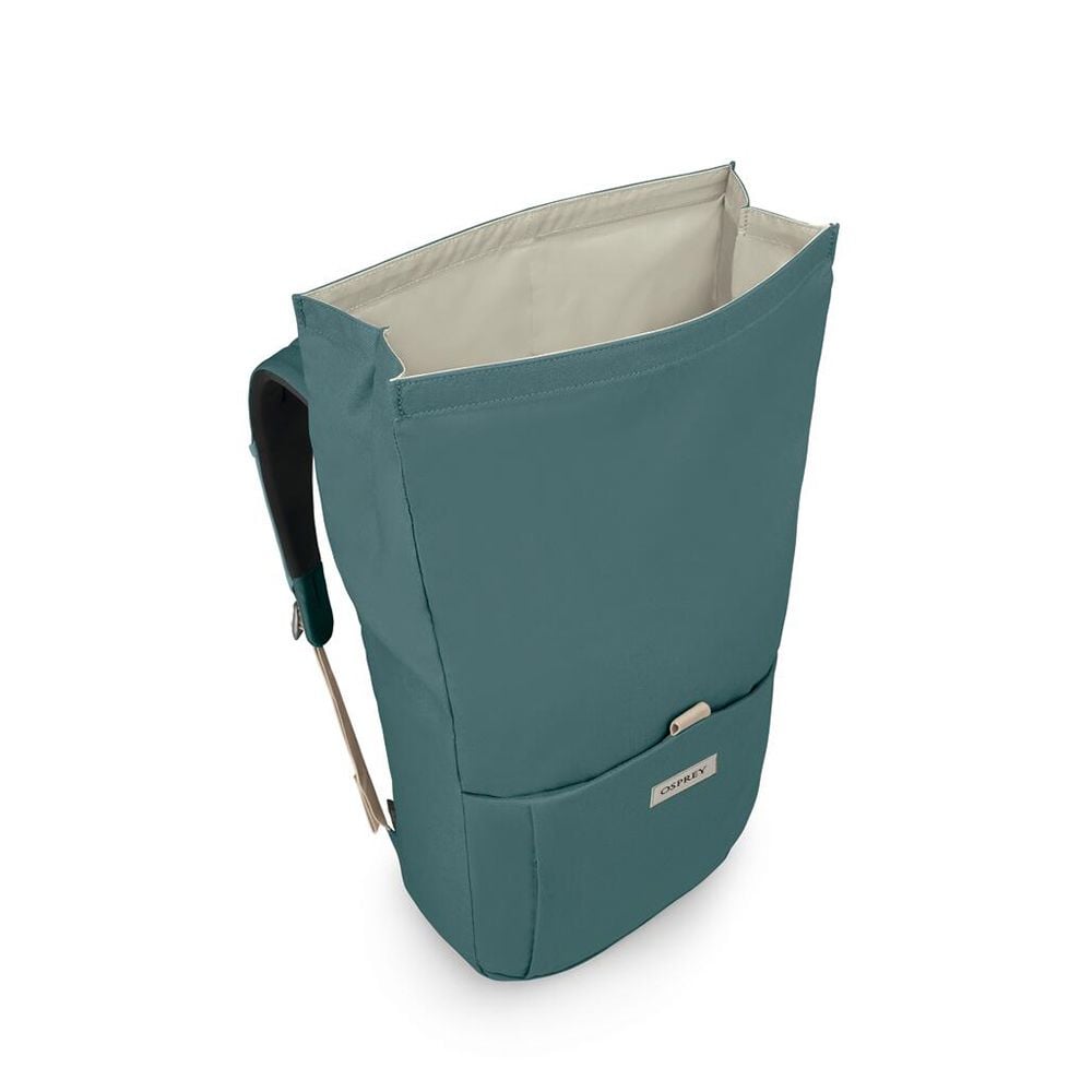 Osprey Arcane Roll Top Backpack 24L in Cascade Blue Heather — detail view 3