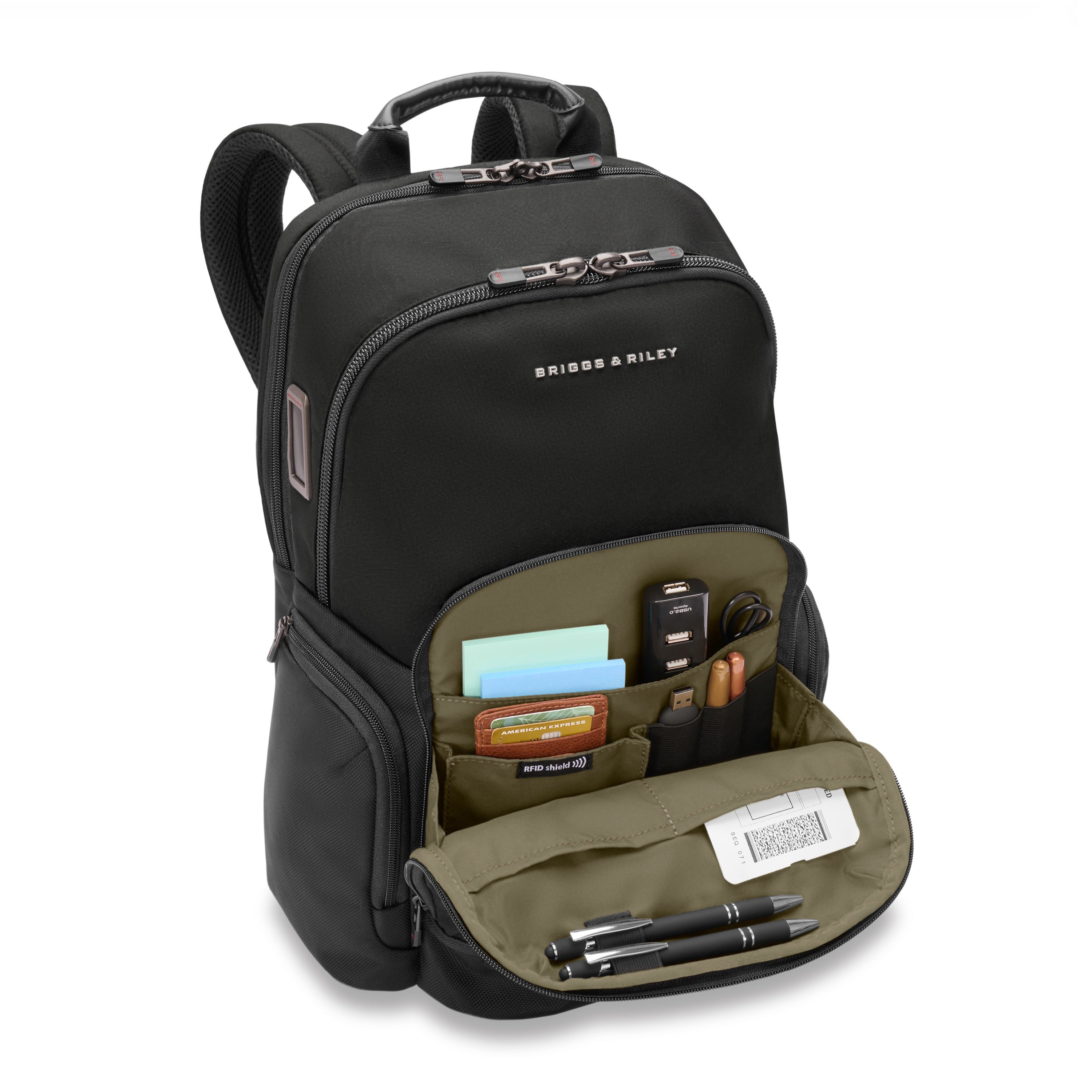 Briggs & Riley HTA Medium Cargo Backpack - Black