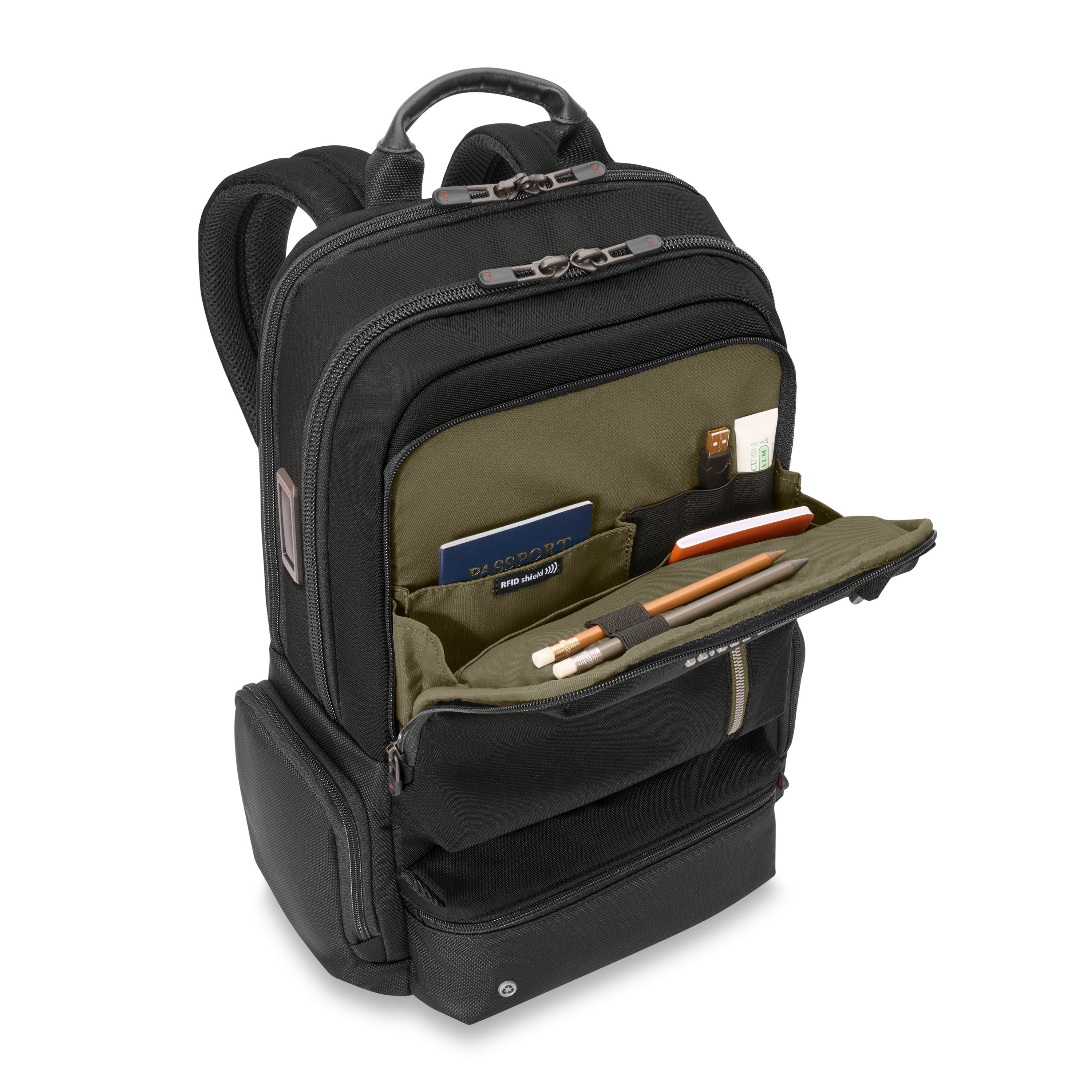 Briggs & Riley HTA Large Cargo Backpack - Black