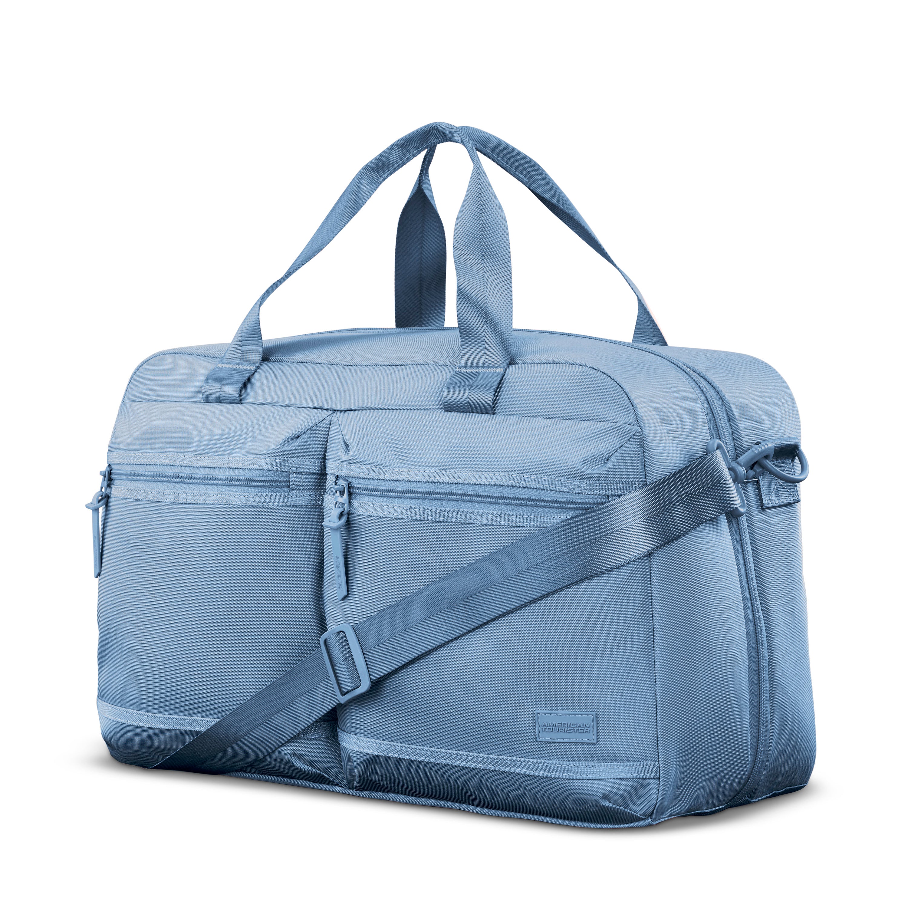 American Tourister Stratum 3.0 Convertible Weekender Bag - Elemental Blue