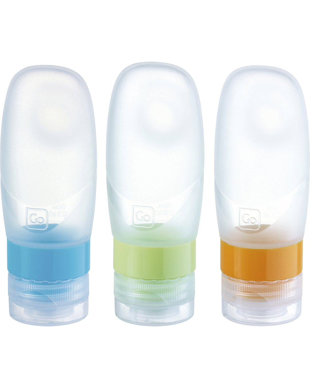 Go Travel Squeeze It Trio Cabin Bottles (3-Piece) in Assorted — angle view 2
