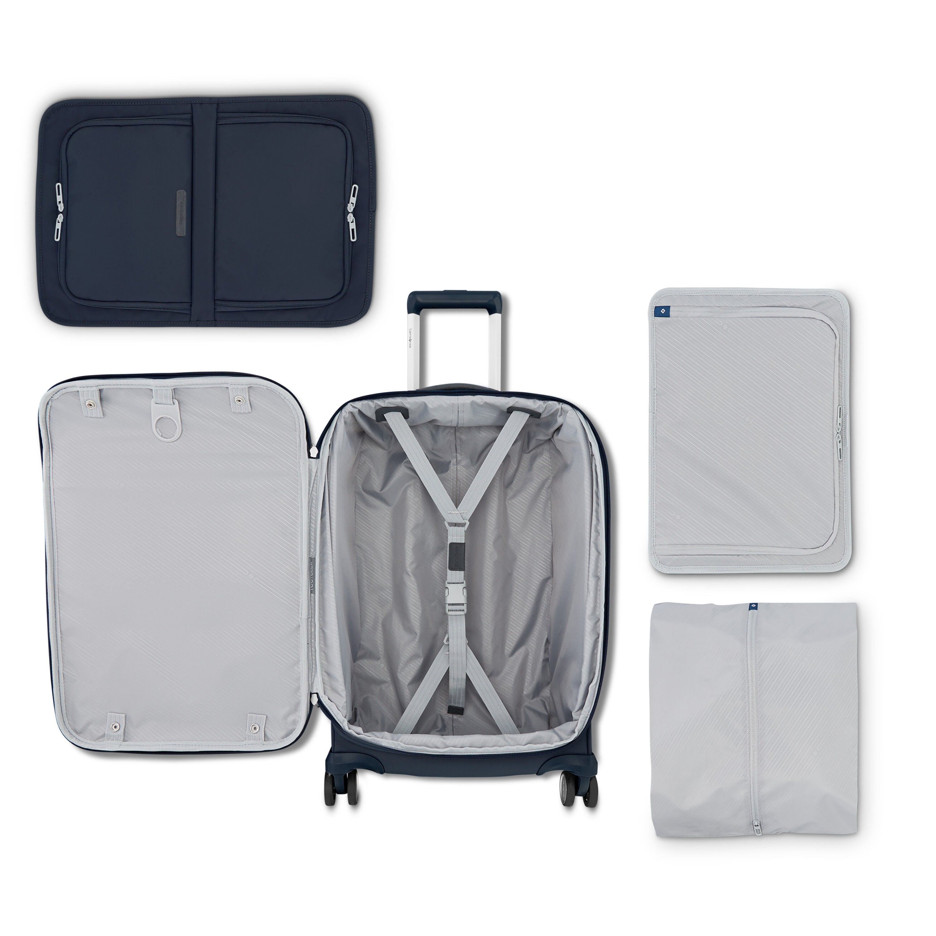 Samsonite Elevation Plus Softside Carry-On Spinner, view 6