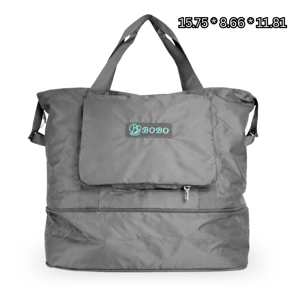 extra large tote bags for travel Black Promotional Out of the Ocean Reusable XL Shopper with Click N' Stay It requires little care and lasts for a long time Bobo 2073 Expandable Travel Tote