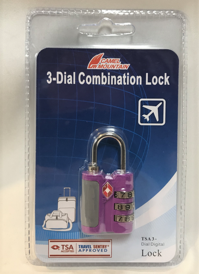 Camel Mountain 530 TSA Approved Lock 3 Dial image 6