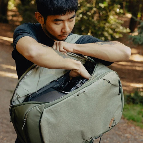 Peak Design Camera Cube Large in Black — lifestyle