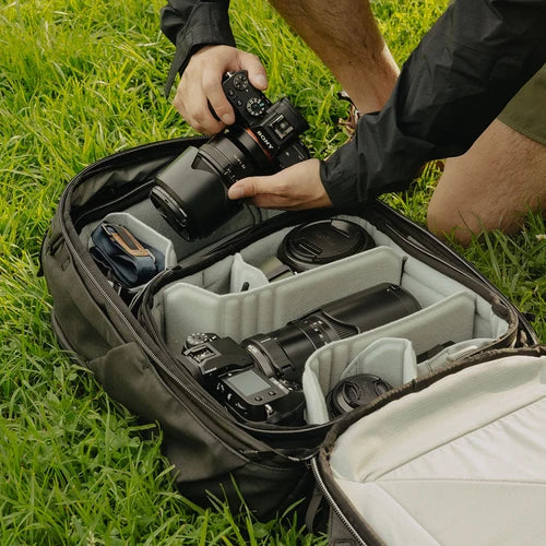 Peak Design Camera Cube Large in Black — lifestyle 3