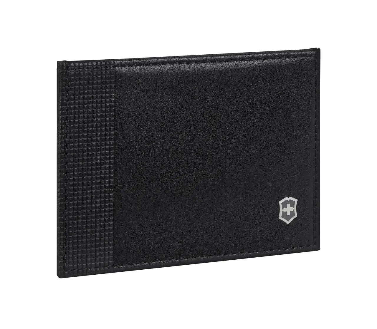 Victorinox Altius Alox Leather Slim Card Case w/ RFID Protection, view 4