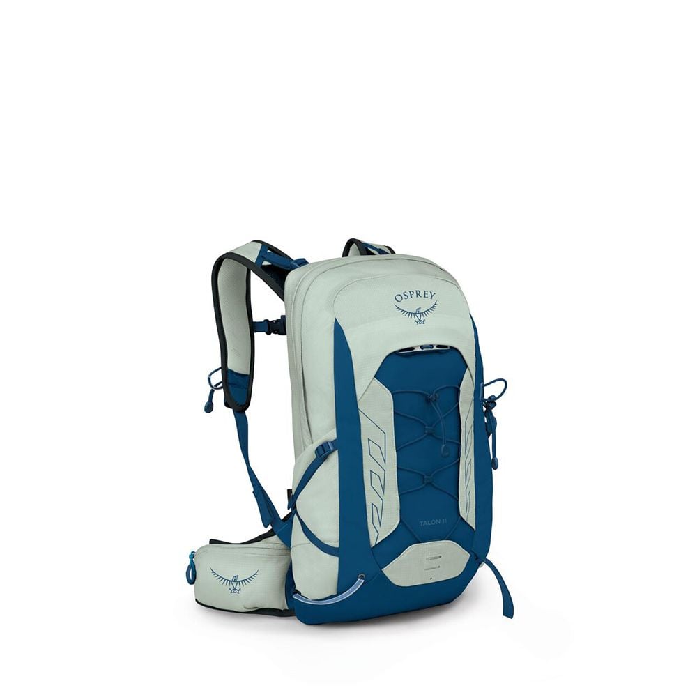 Osprey Talon 11 Hiking Backpack 11L in Frosty Mint/Green Night Shift — angle view 2