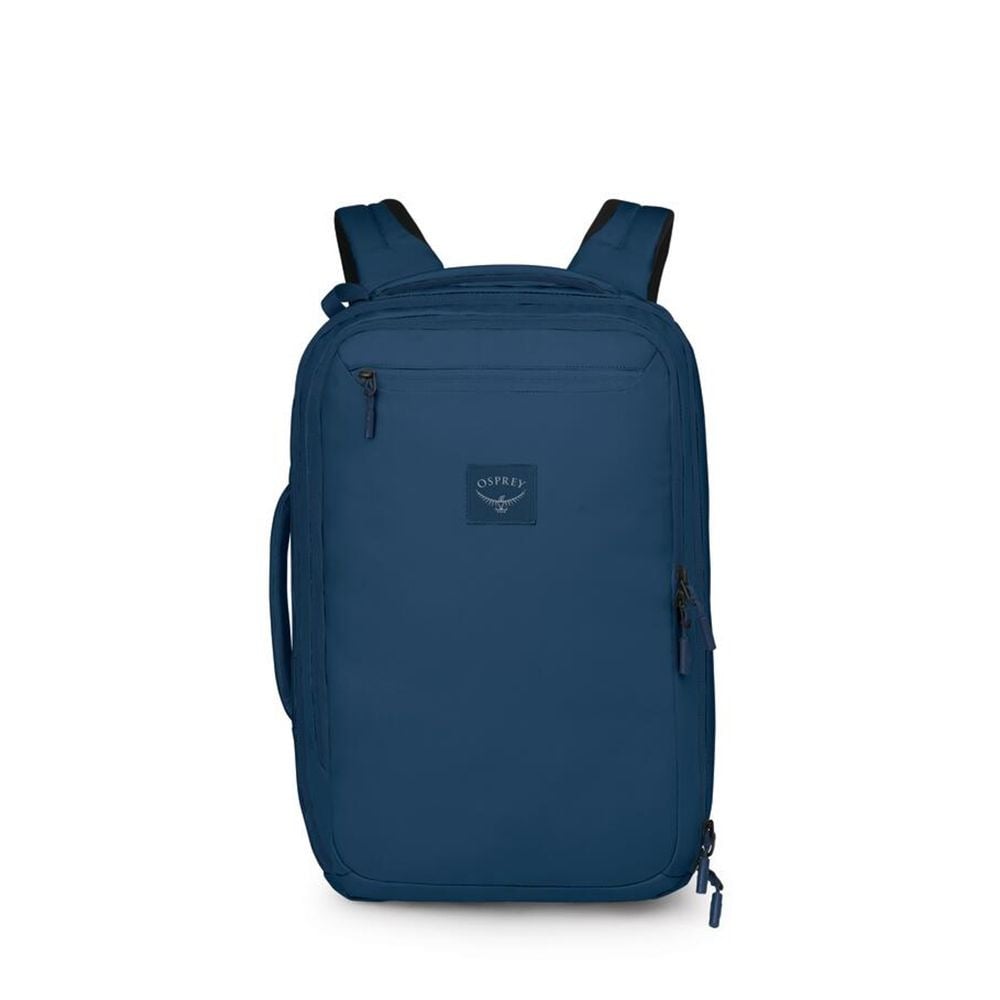 Osprey Aoede Briefpack 22L in Antique Blue — angle view 2