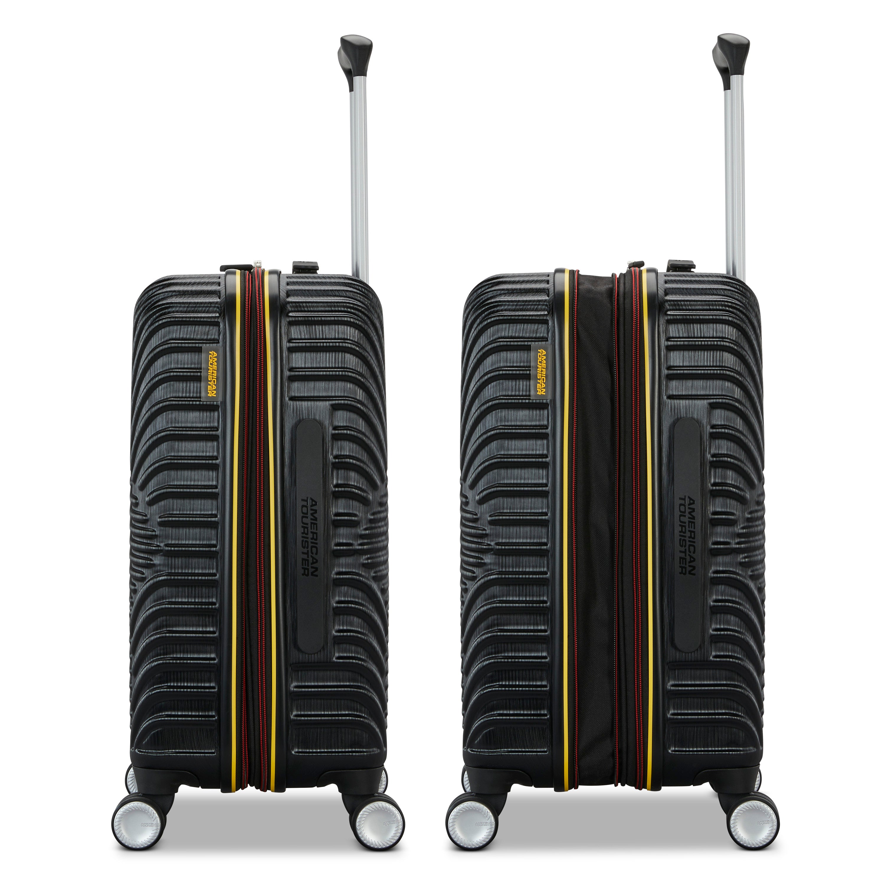 American Tourister Disney Mickey Mouse Molded Hardside Carry-On Spinner Luggage, view 7