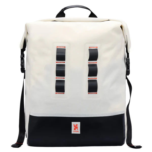 Chrome Industries Urban Ex Rolltop 30L backpack – black, side profile view