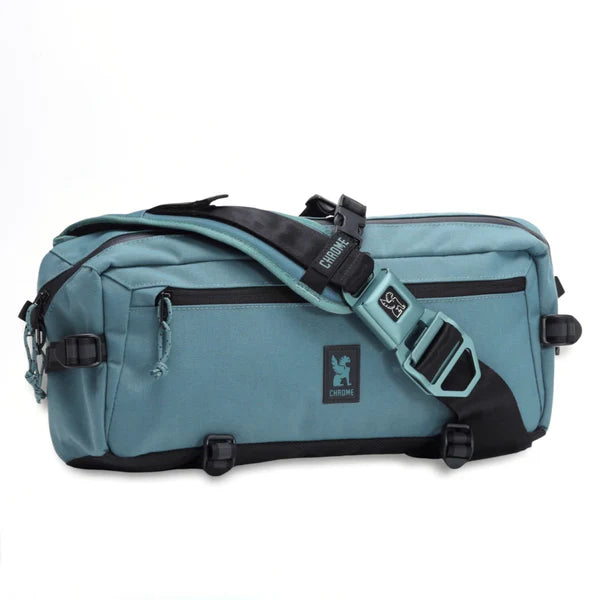 Chrome Industries Kadet 9L sling bag – black, side view