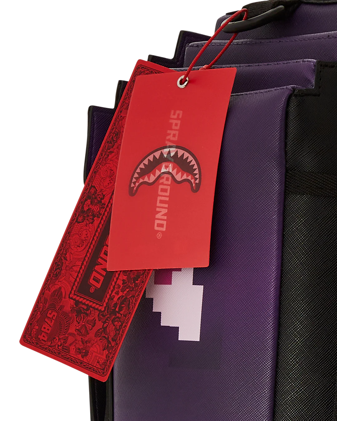 Sprayground Minecraft Ender Dragon Attack Backpack, view 12
