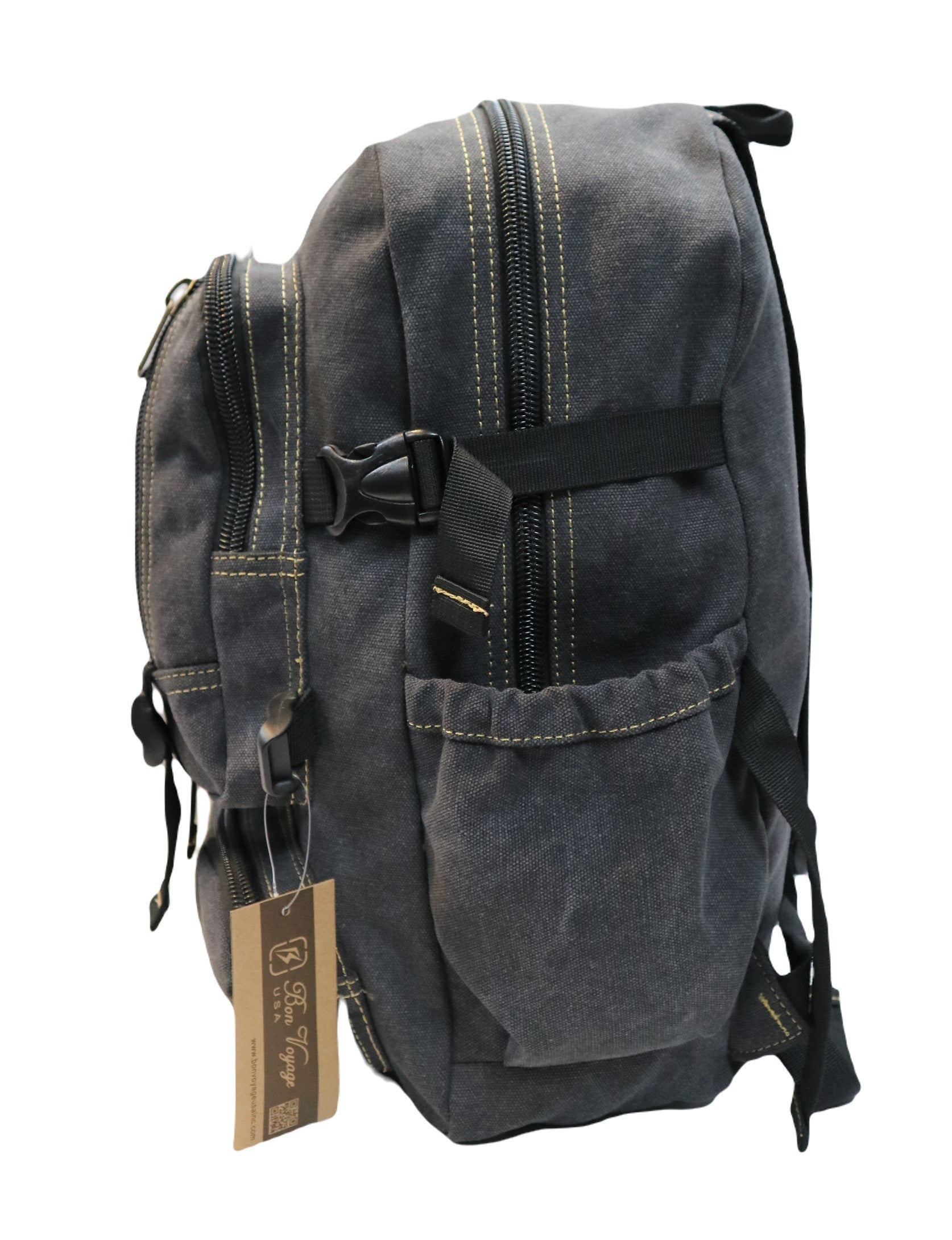 Bon Voyage 6618 Canvas Backpack, view 7