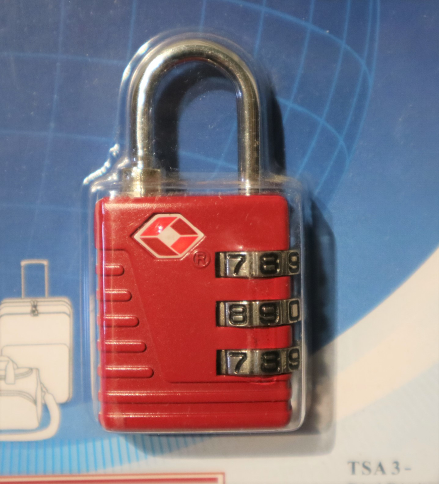 Camel Mountain 523 TSA Approved Lock 3 Dial, view 3