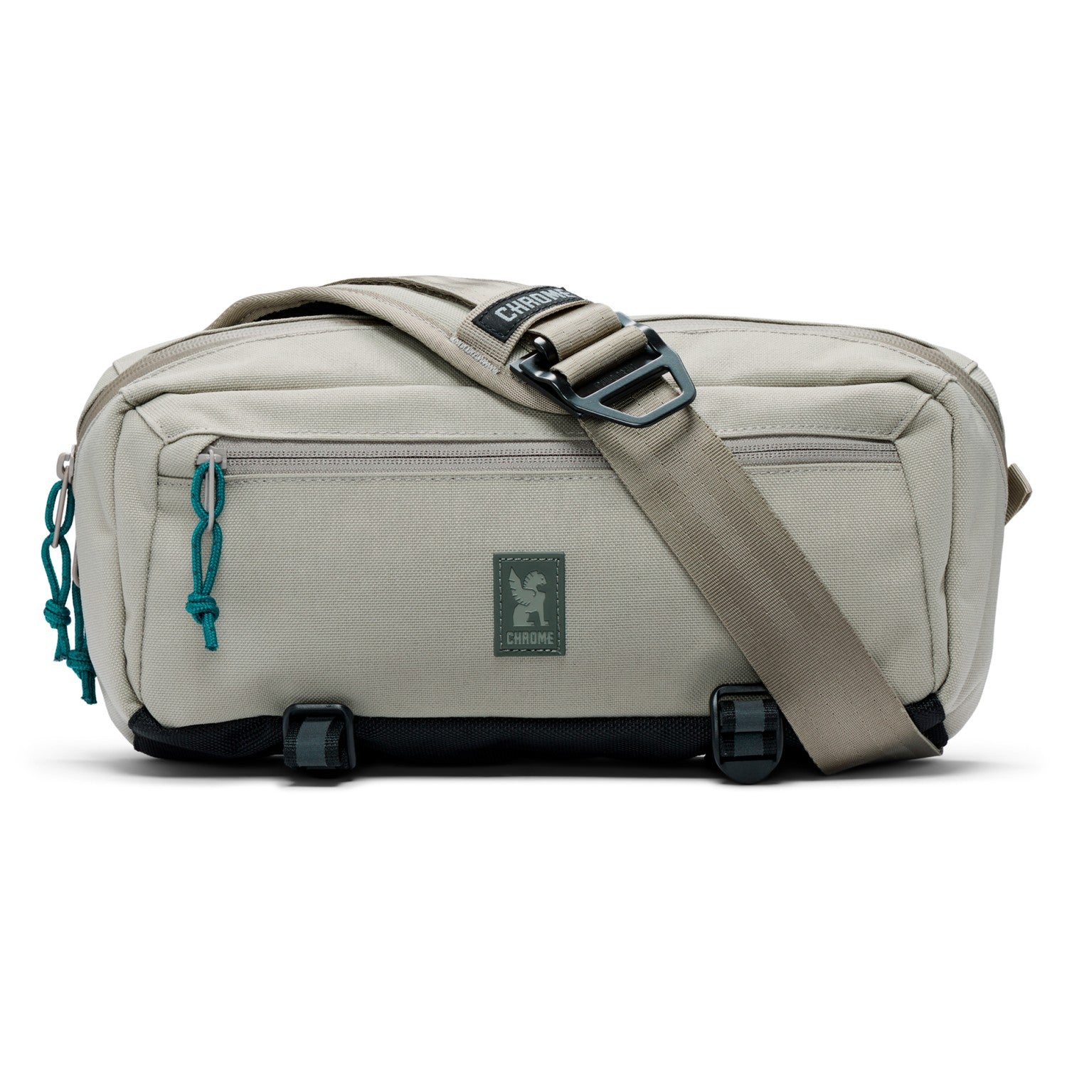 Chrome Industries Mini Kadet 5L sling bag – olive green, rear view