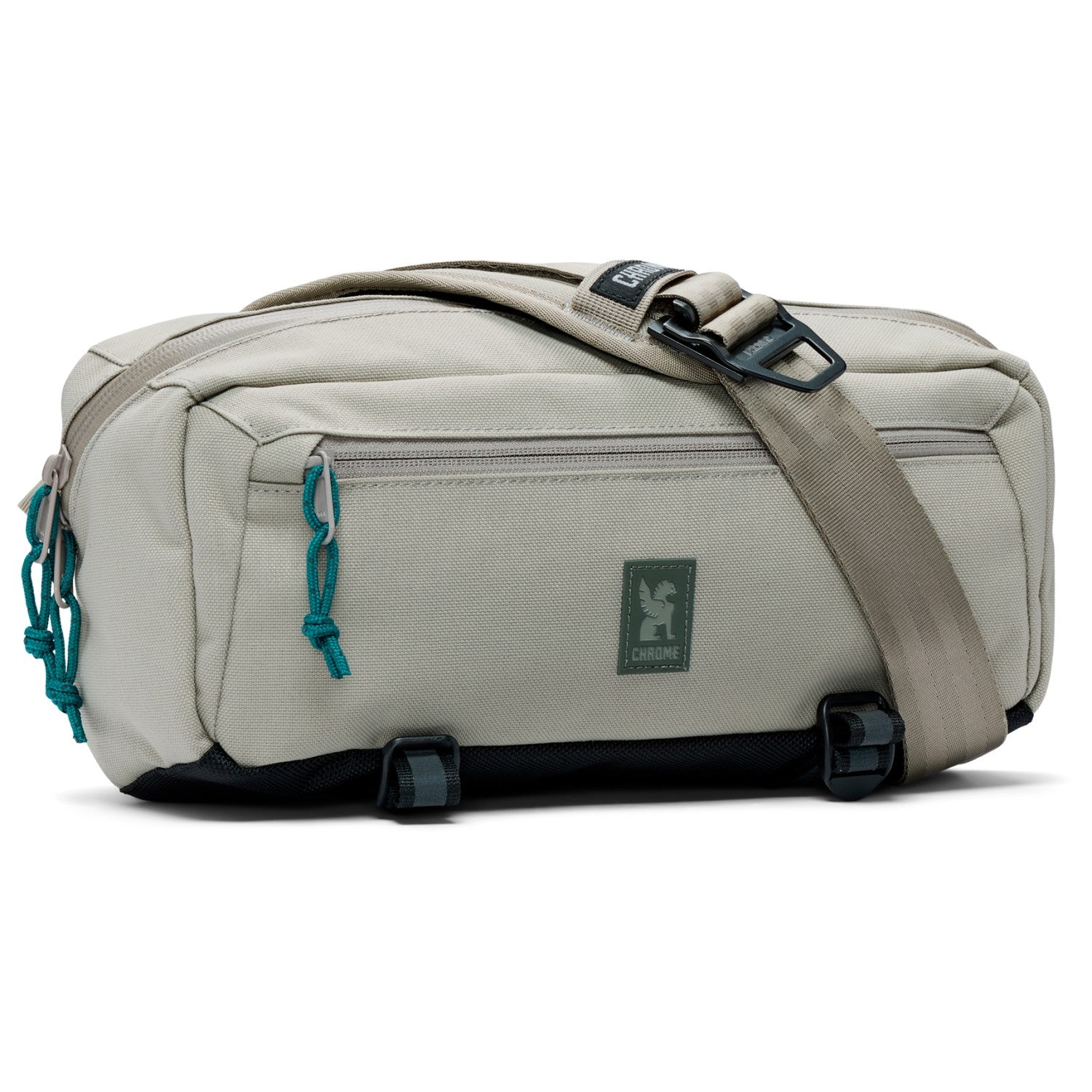 Chrome Industries Mini Kadet 5L sling bag – black, front view