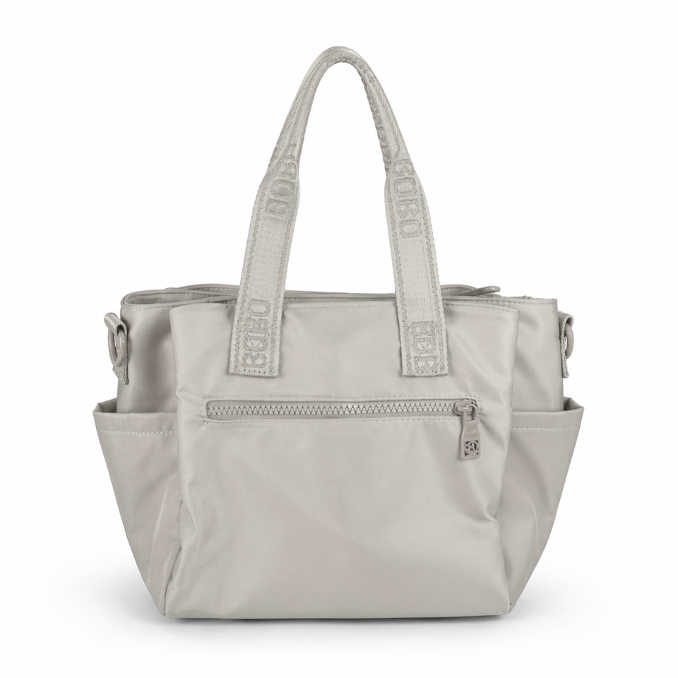 BoBo Handbag in Light Grey - nylon